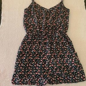 Floral romper.